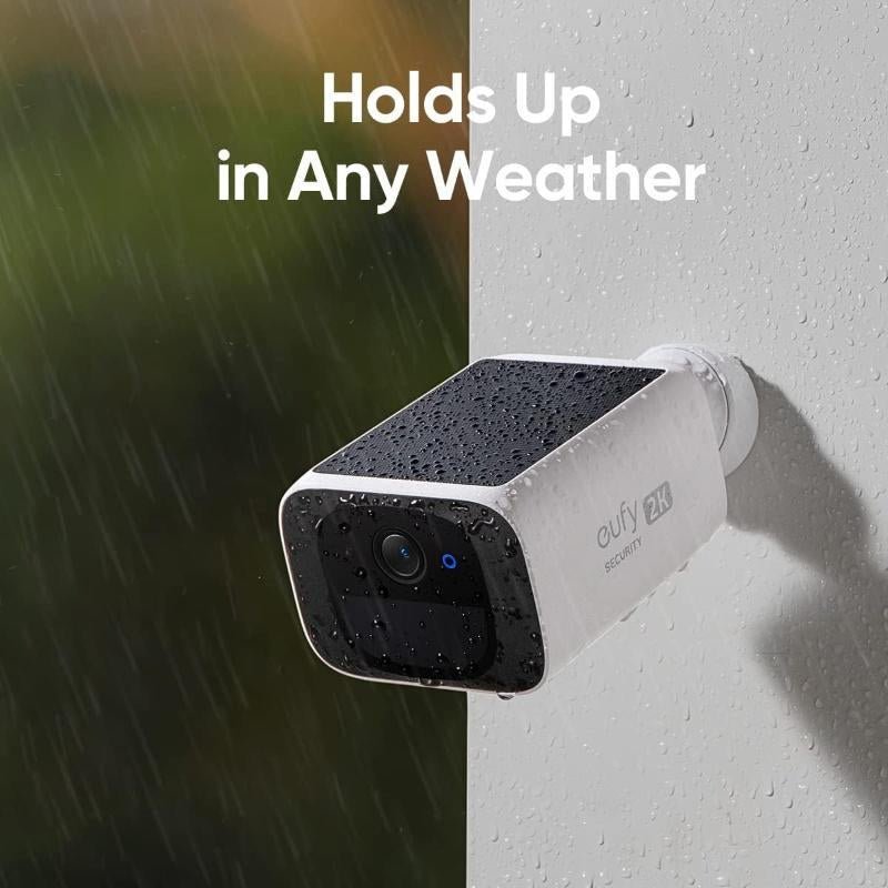 Wireless 2K Outdoor Solar Security Camera